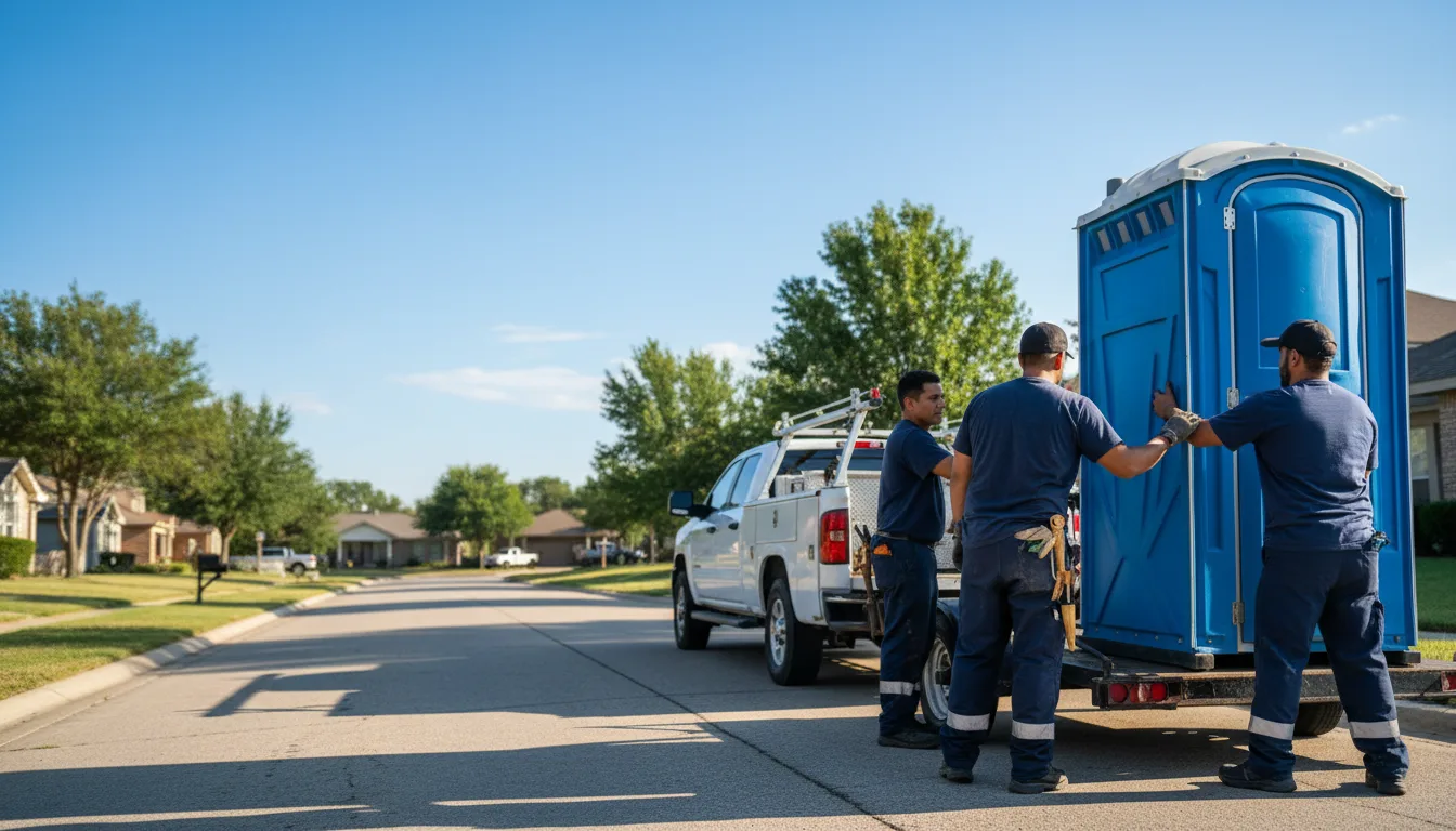 Portable Toilet Rental in Mabank, TX near me